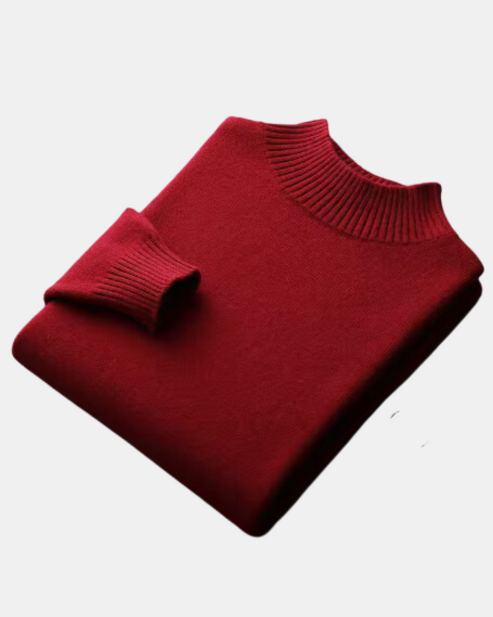 Enzo | Pullover mit Halbrollkragen